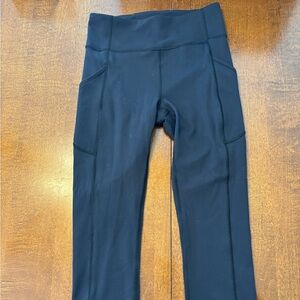 Lululemon Invigorate Leggings, black, size 6, like new